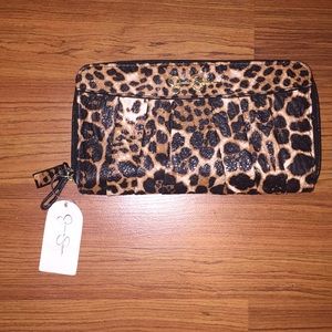 Cheetah print wallet